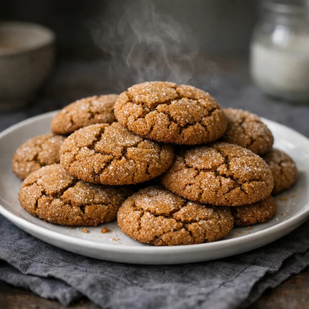 Spiced Ginger Cookies recipe