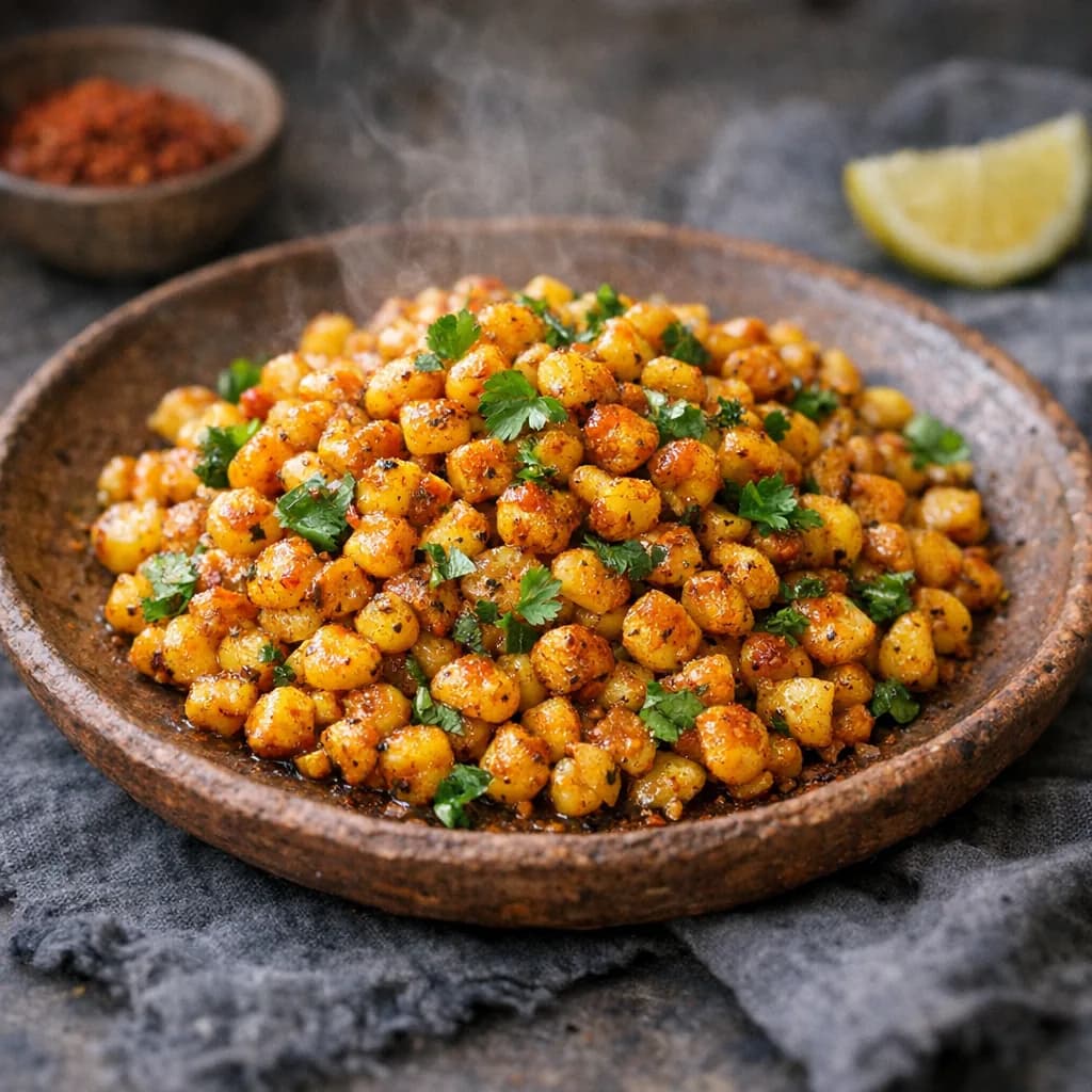 Spiced Jain Corn Delight recipe