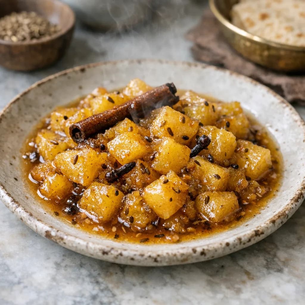 Spiced Pineapple Chutney recipe
