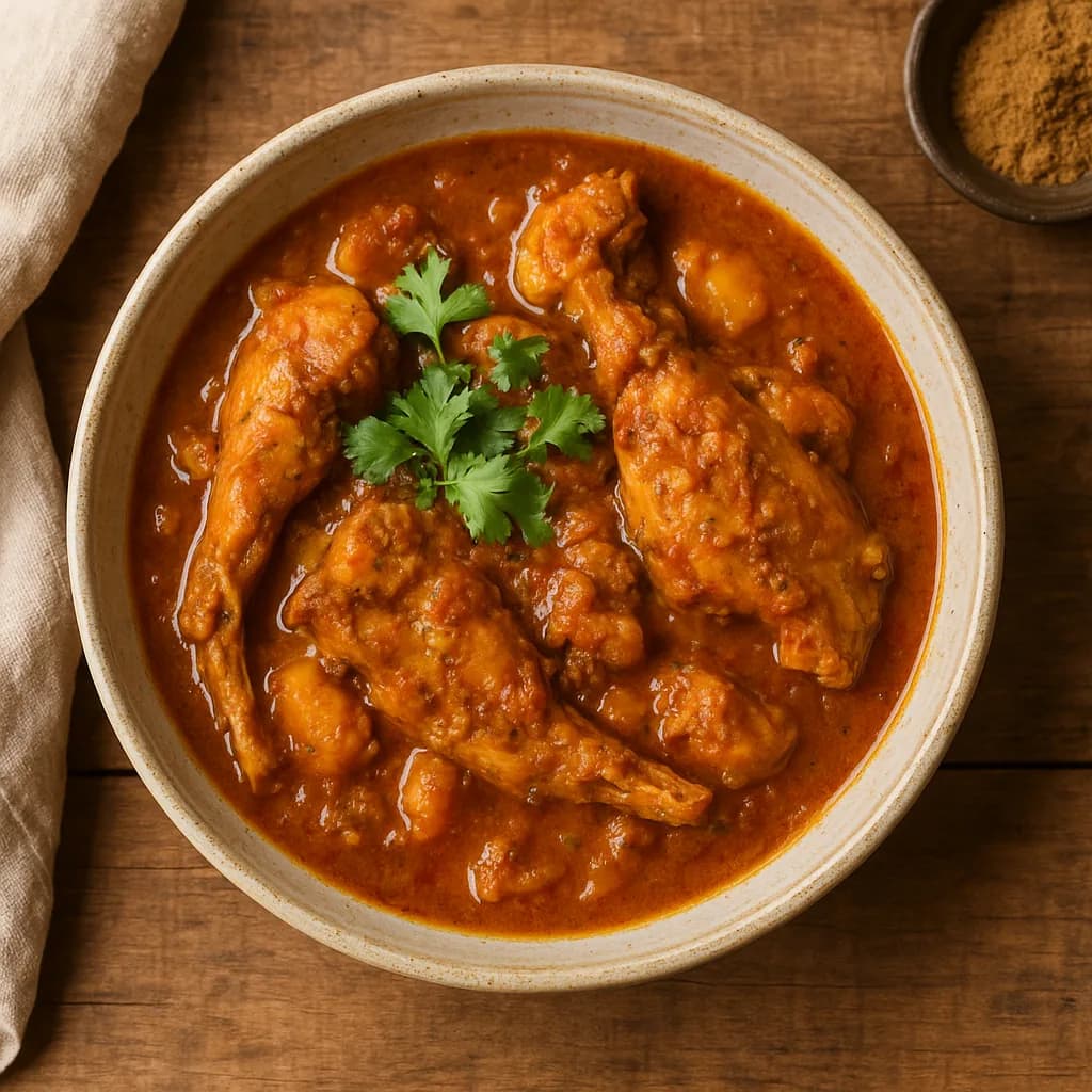 Spiced Rabbit Curry recipe