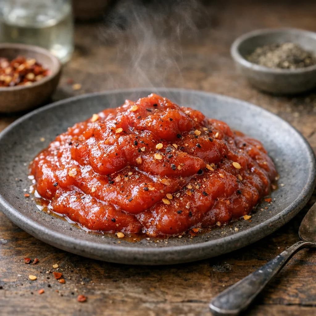 Spiced Tomato Ketchup for Dinner recipe