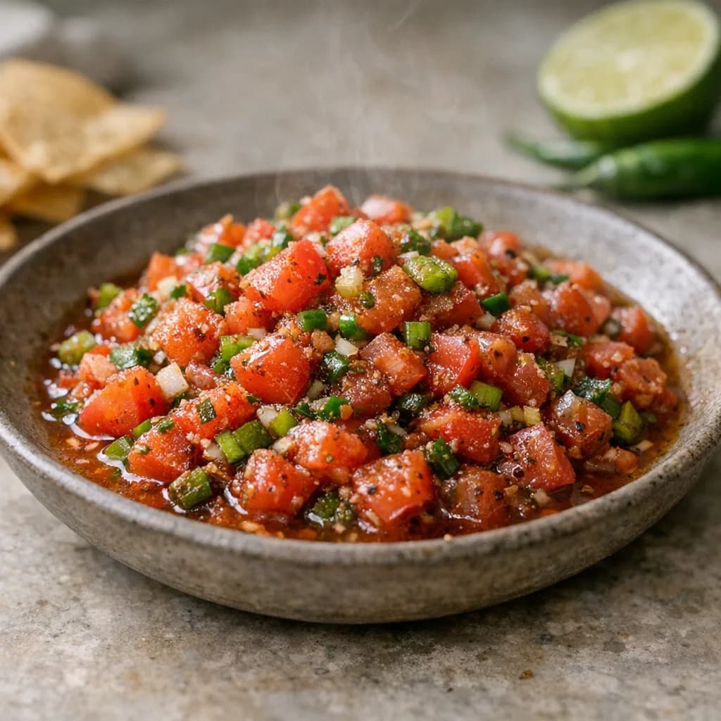 Spiced Tomato Salsa recipe