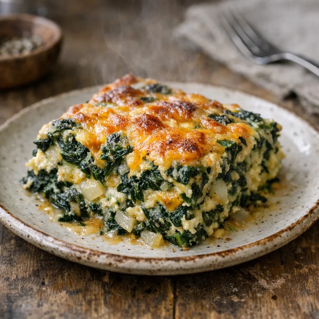 Spinach and Cheese Casserole recipe
