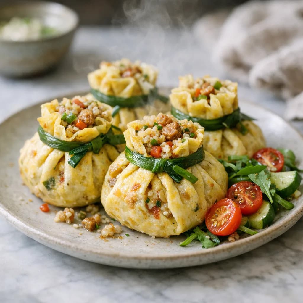 Stuffed Veggie Bundles recipe