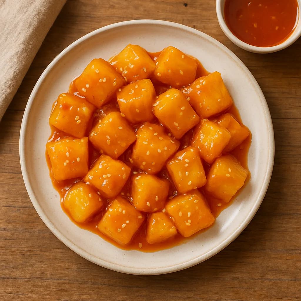 Sweet and Tangy Pineapple Bites recipe