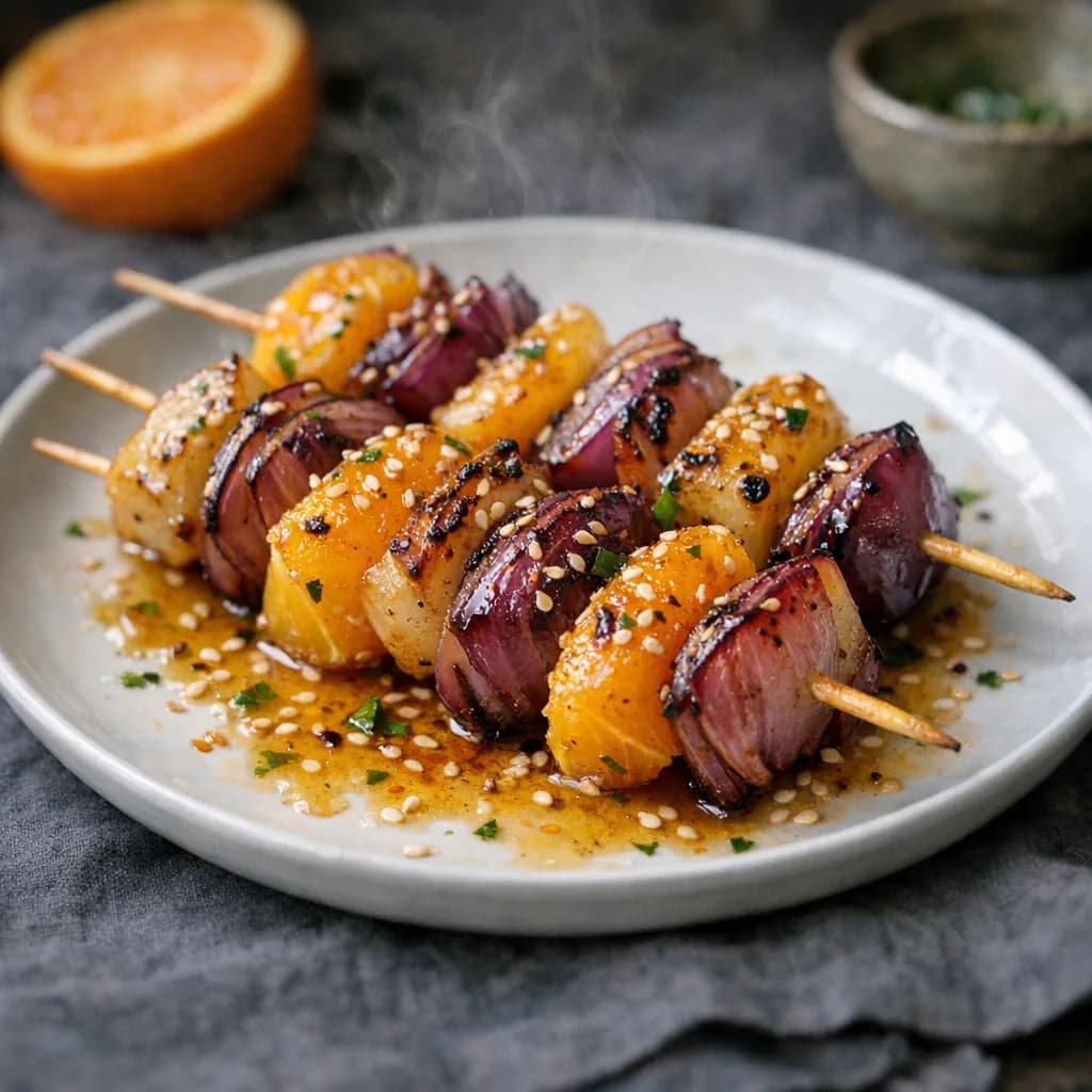 Swordfish and Citrus Kabobs recipe