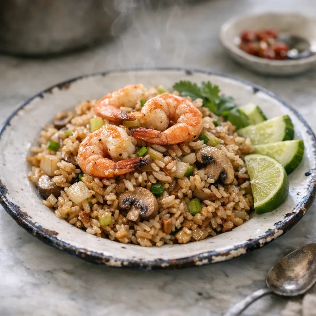 Thai-Style Shrimp Fried Rice recipe
