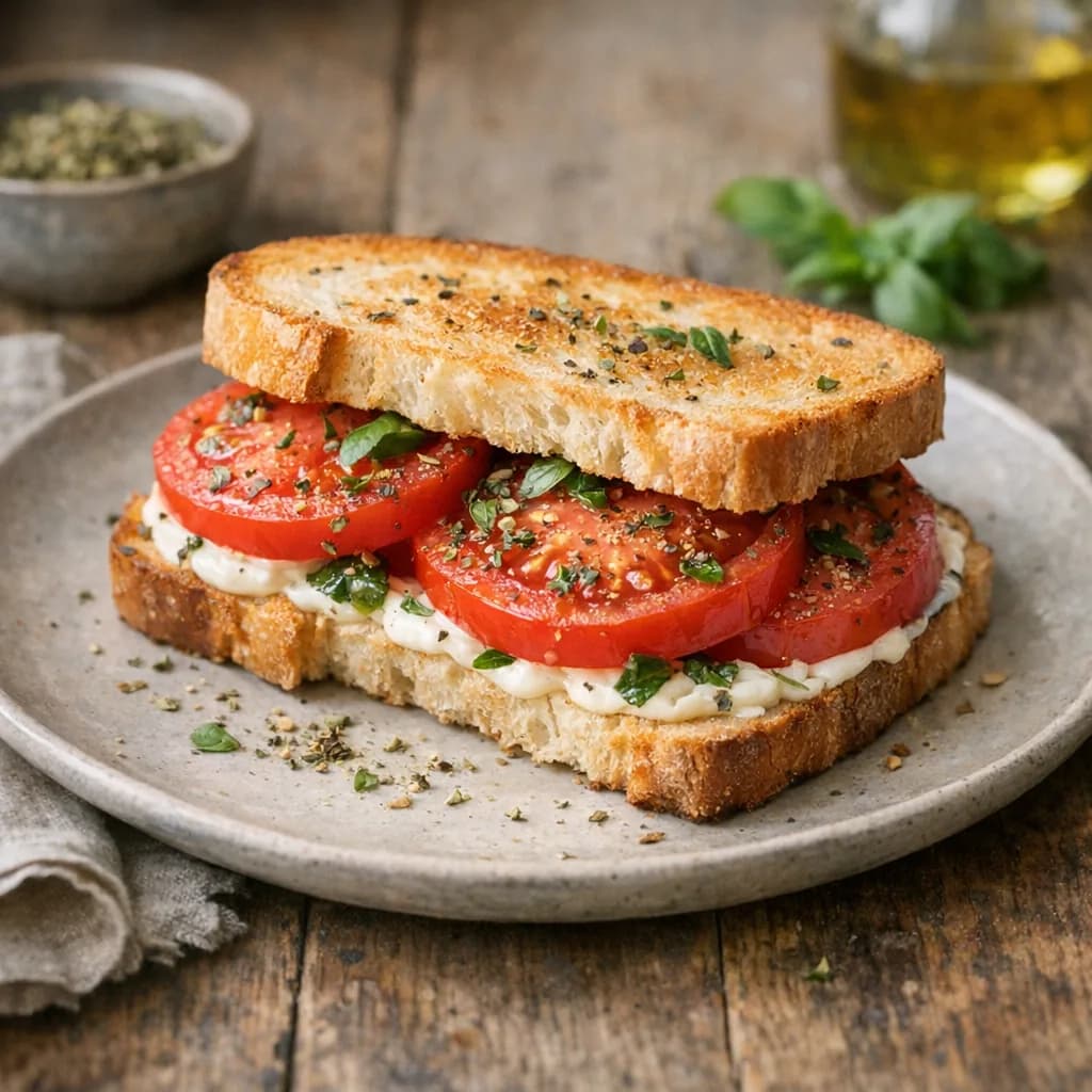 Tomato and Herb Sandwich recipe