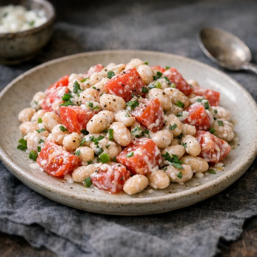Tomato and White Bean Salad recipe