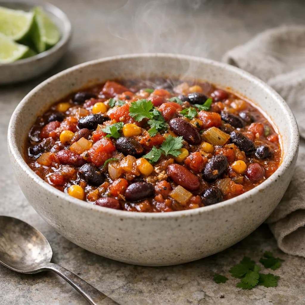 Tonda's Halal Vegetarian Chili recipe