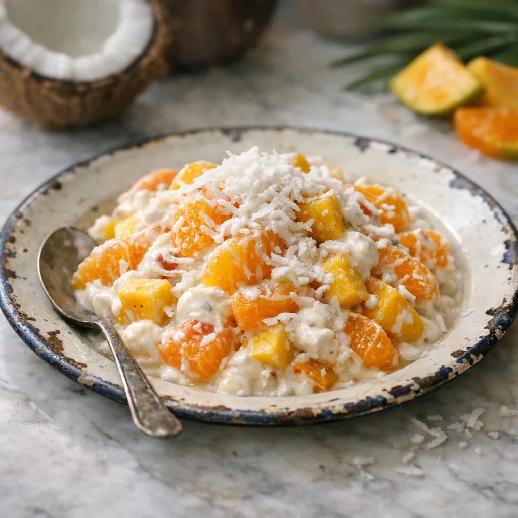 Tropical Coconut Fruit Salad recipe