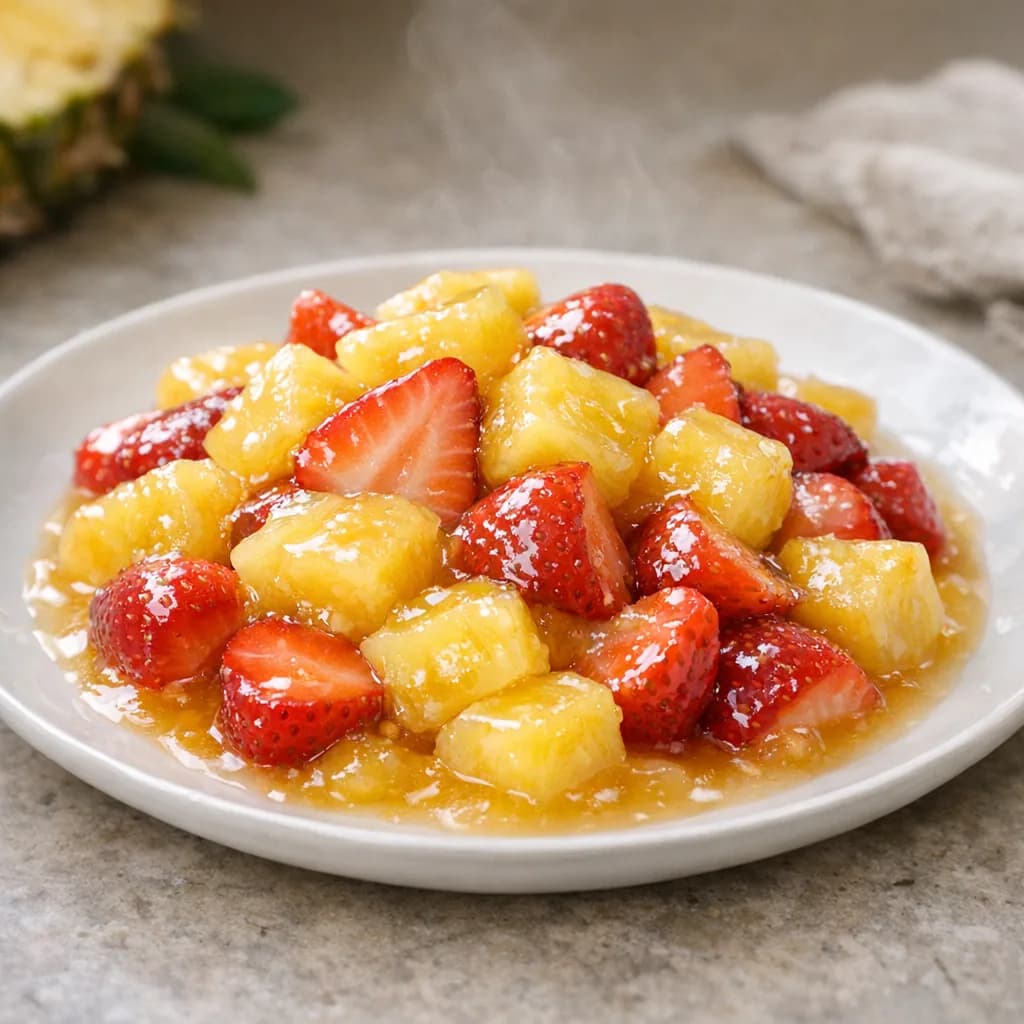 Tropical Vegan Fruit Salad recipe