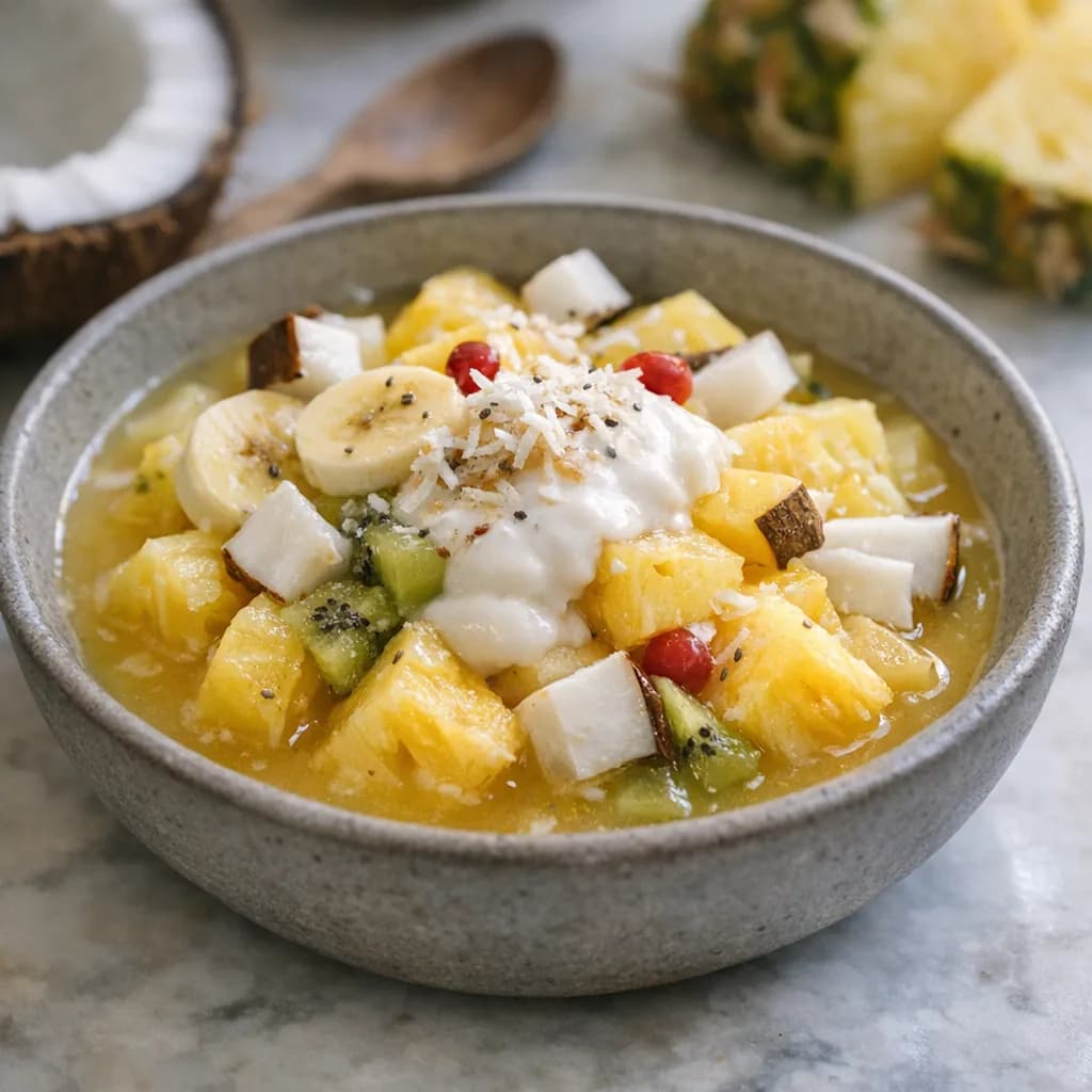 Tropical Winter Fruit Bowl recipe