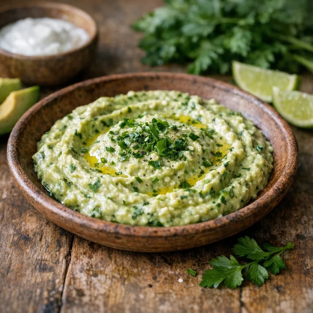 Vegan Avocado and Herb Dip recipe