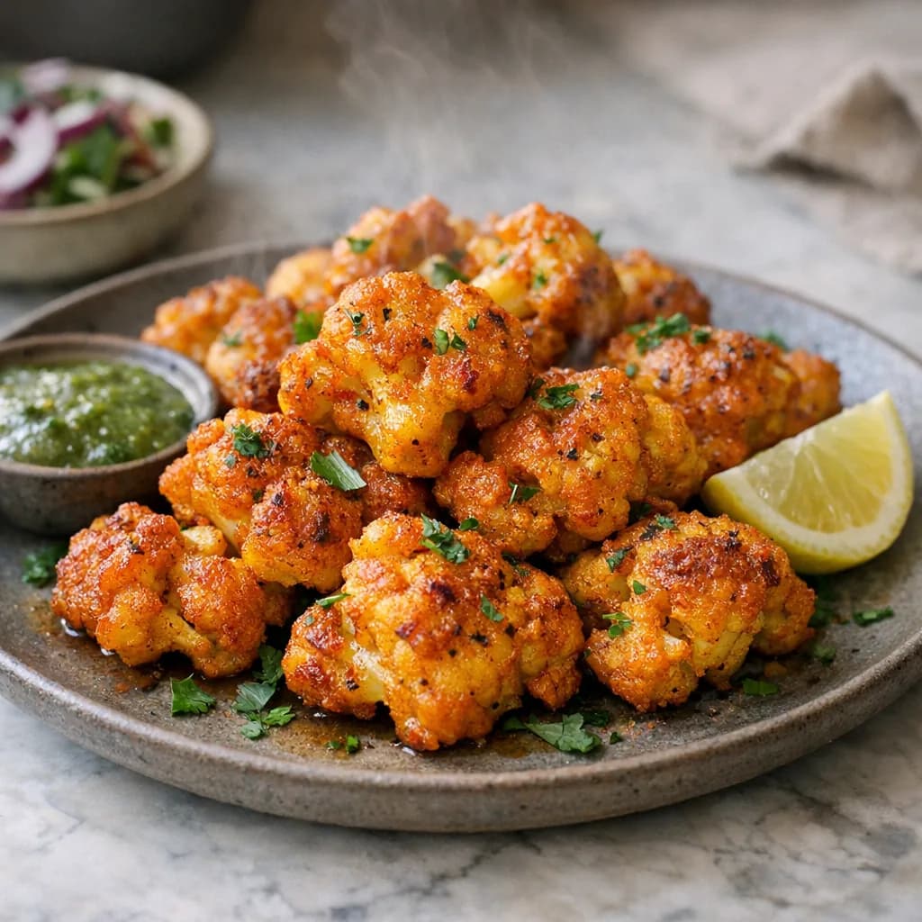 Vegan Cauliflower Fritters recipe