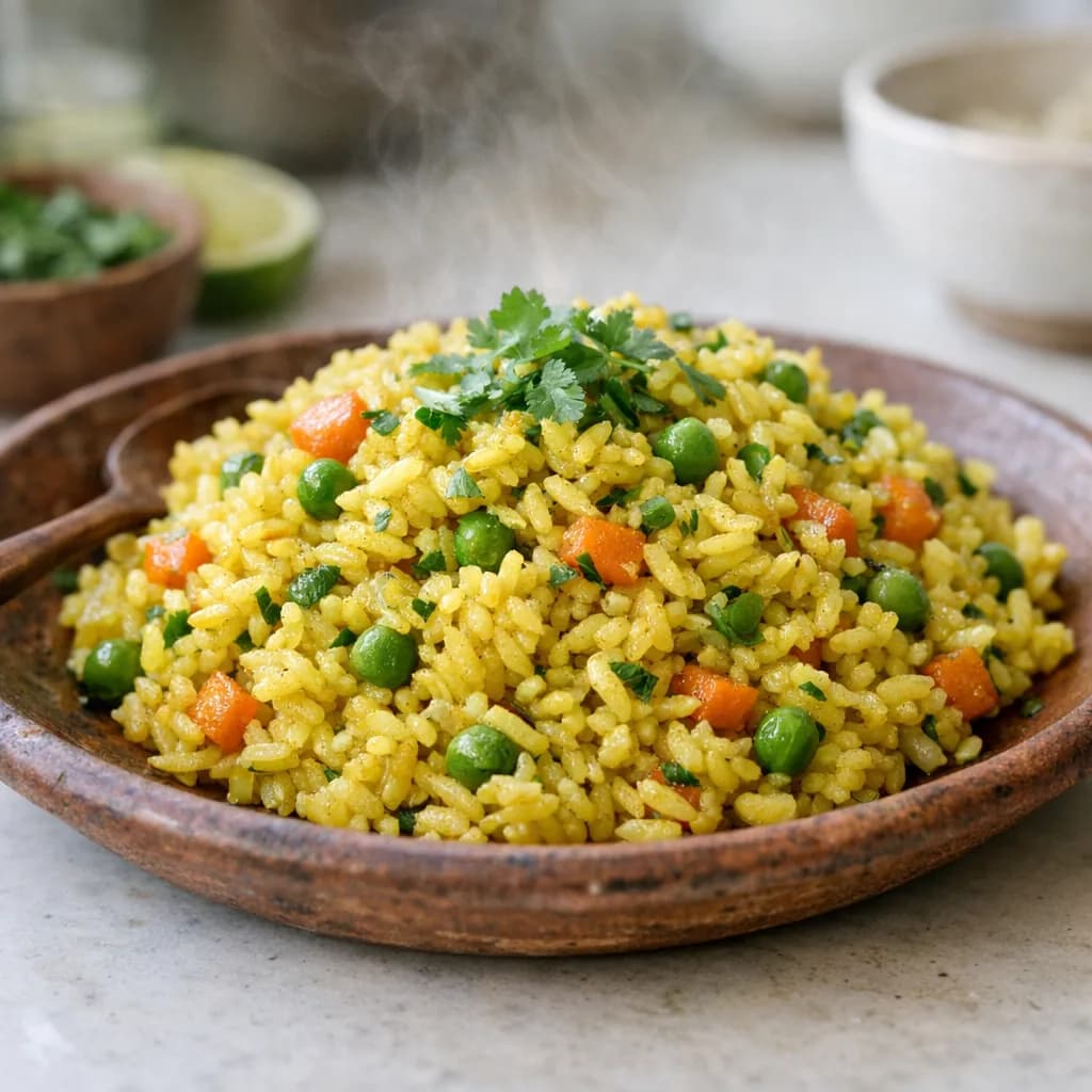 Vegan Curried Coconut Rice recipe