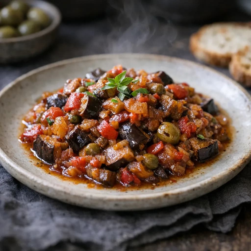 Vegan Eggplant Caponata recipe