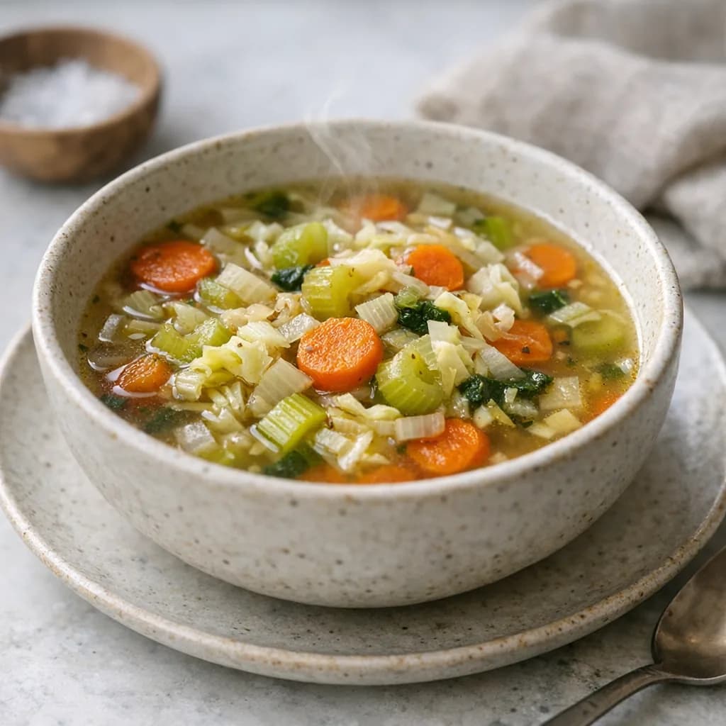 Vegan Fresh Vegetable Soup recipe