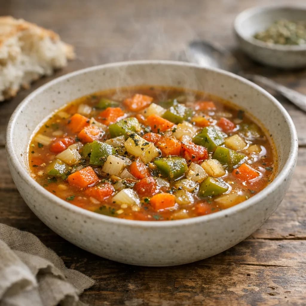 Vegan Garden Vegetable Soup recipe