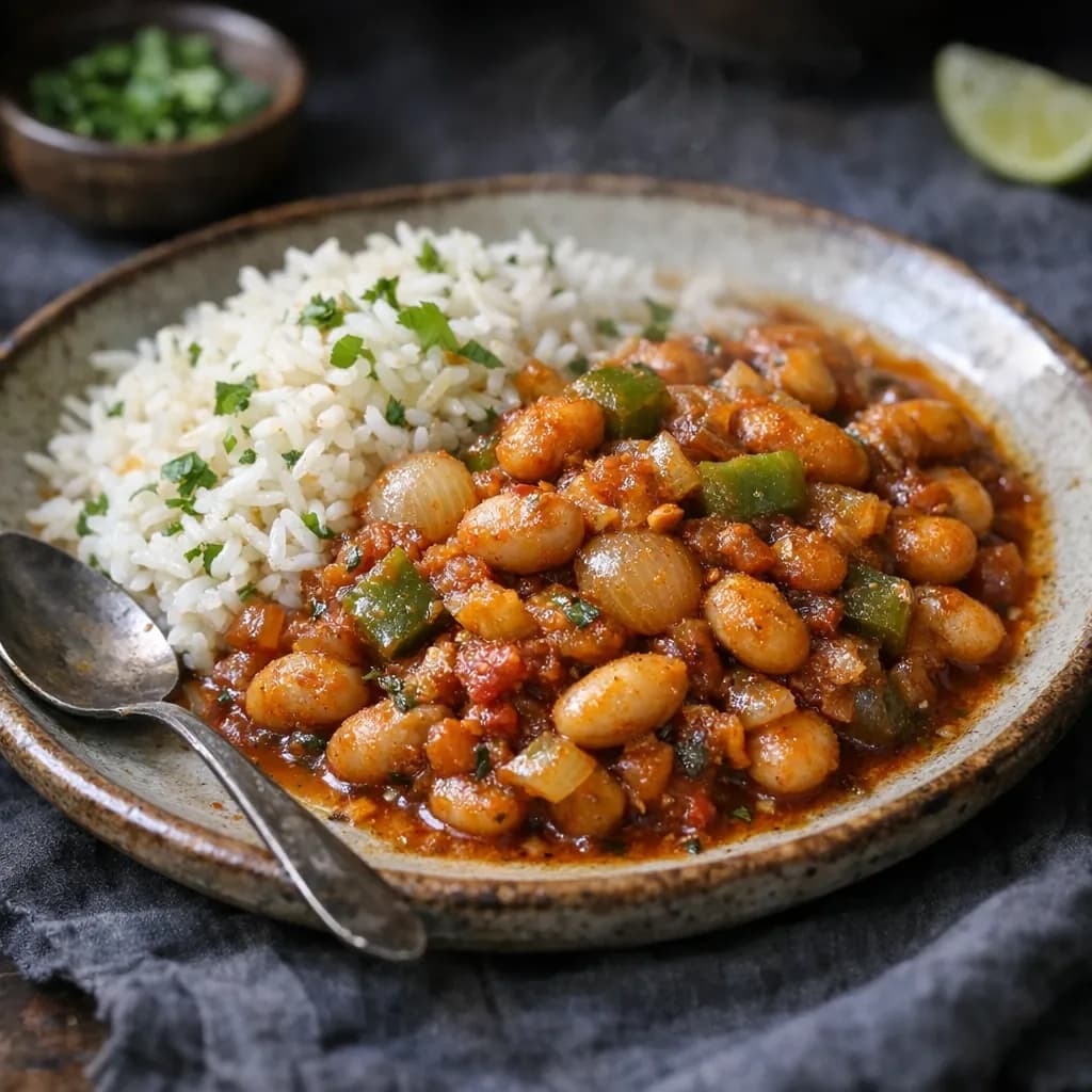 Vegan Monterey Beans and Rice recipe