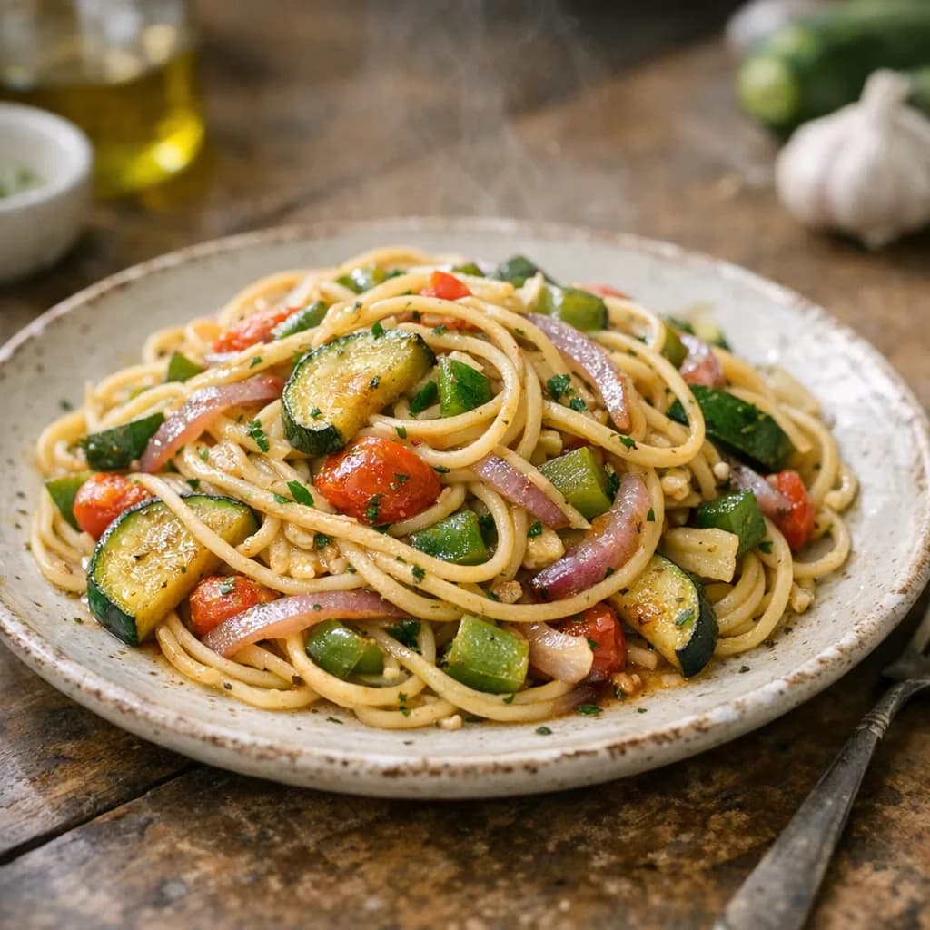Vegan Pasta Primavera recipe