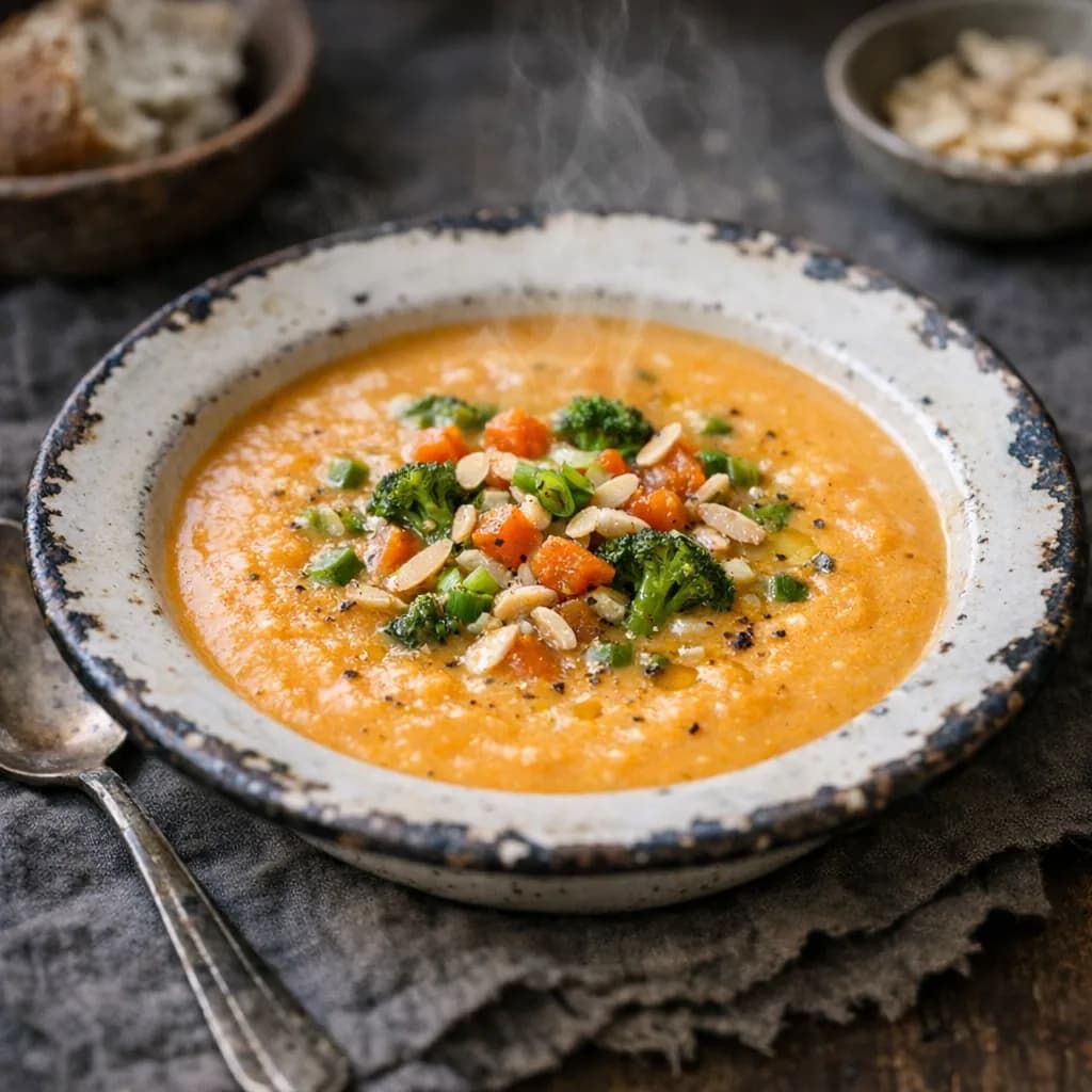 Vegan Vegetable Cream Soup recipe