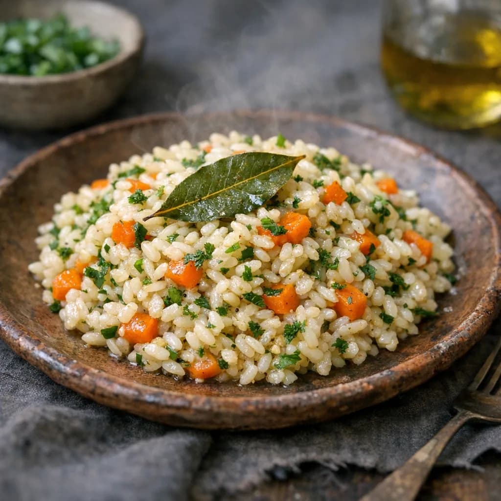 Vegetable Herb Risotto recipe