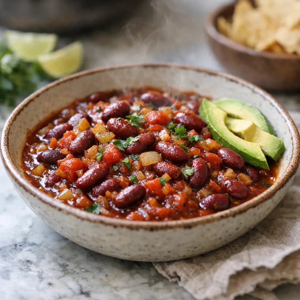 Vegetarian Bean Chili recipe