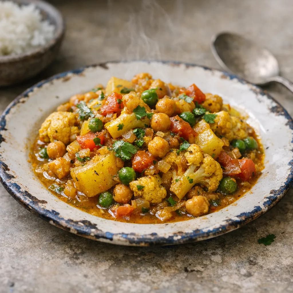 Vegetarian Bombay Curry recipe