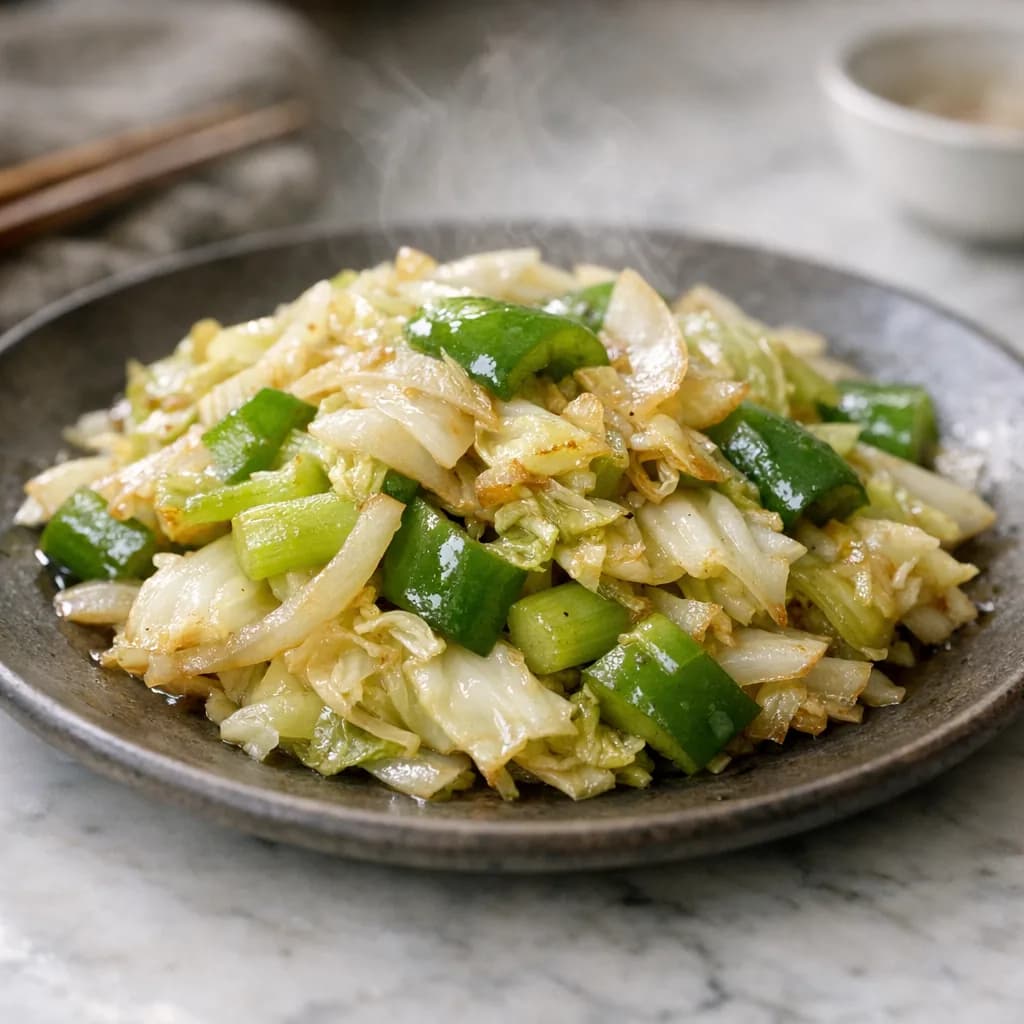 Vegetarian Cabbage Stir-Fry recipe
