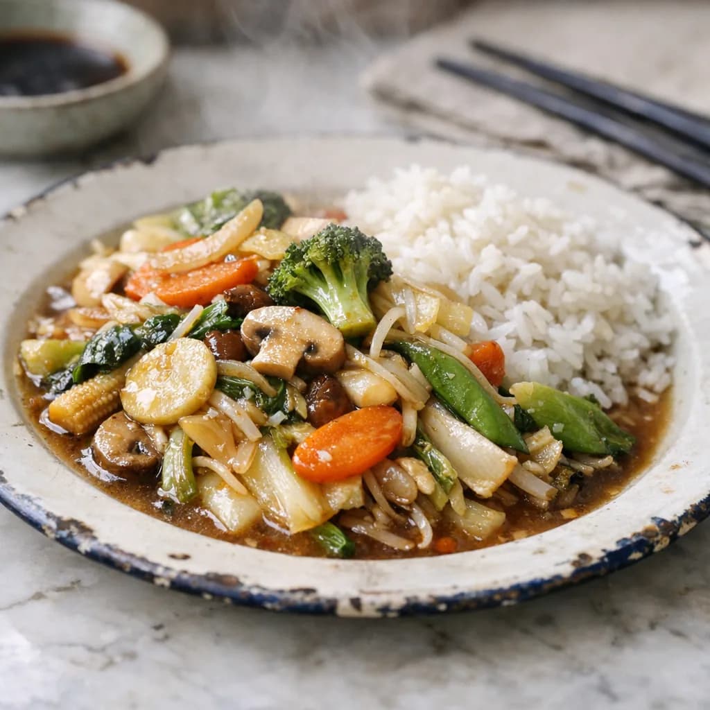Vegetarian Chop Suey Dinner recipe