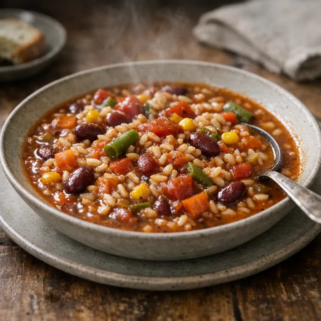 Vegetarian Cowboy Soup recipe