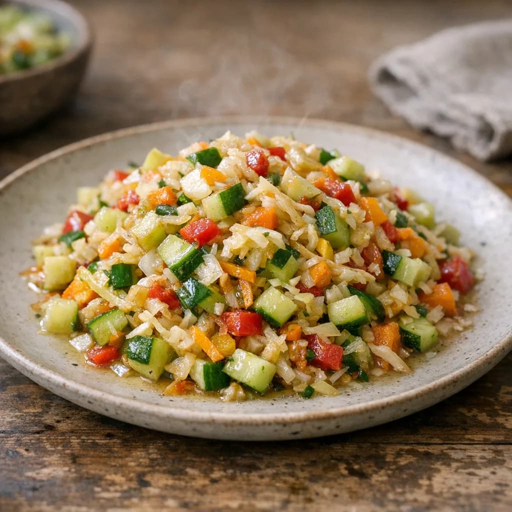 Vegetarian Dinner Relish recipe