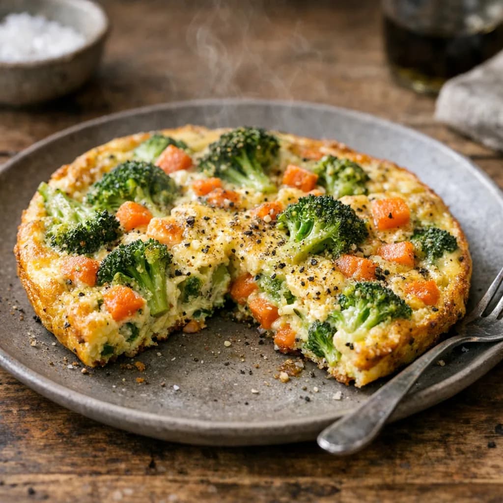 Vegetarian Garden Frittata recipe