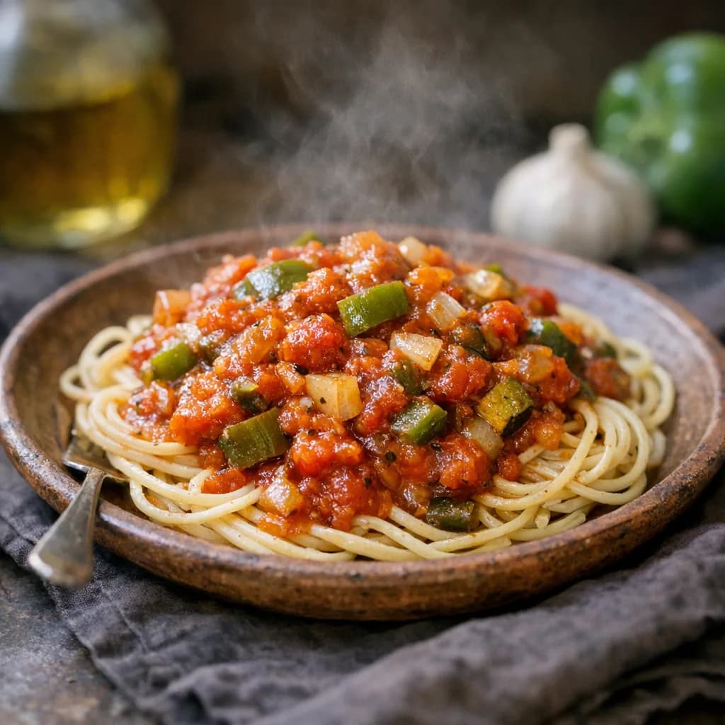 Vegetarian Garden Ragu Sauce recipe