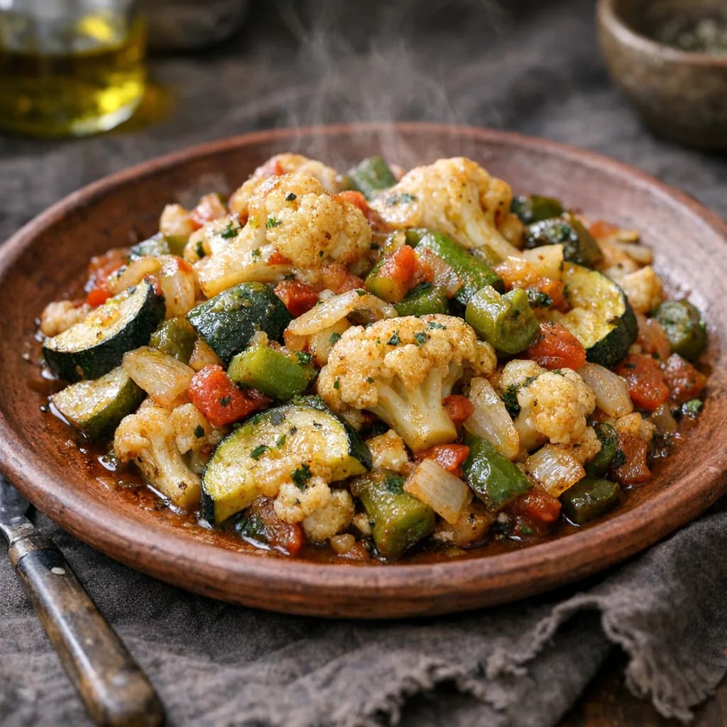 Vegetarian Garden Skillet recipe