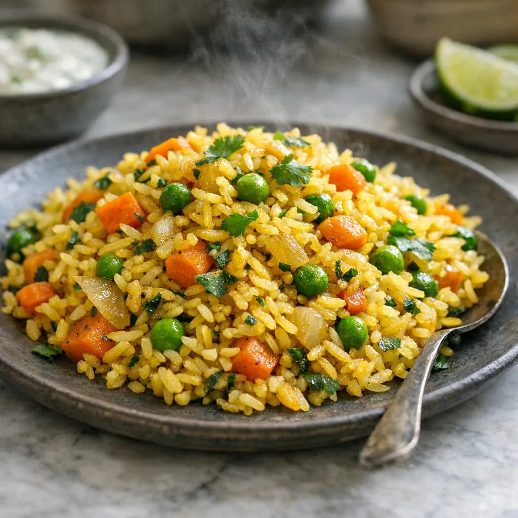 Vegetarian Indian Pilaf recipe