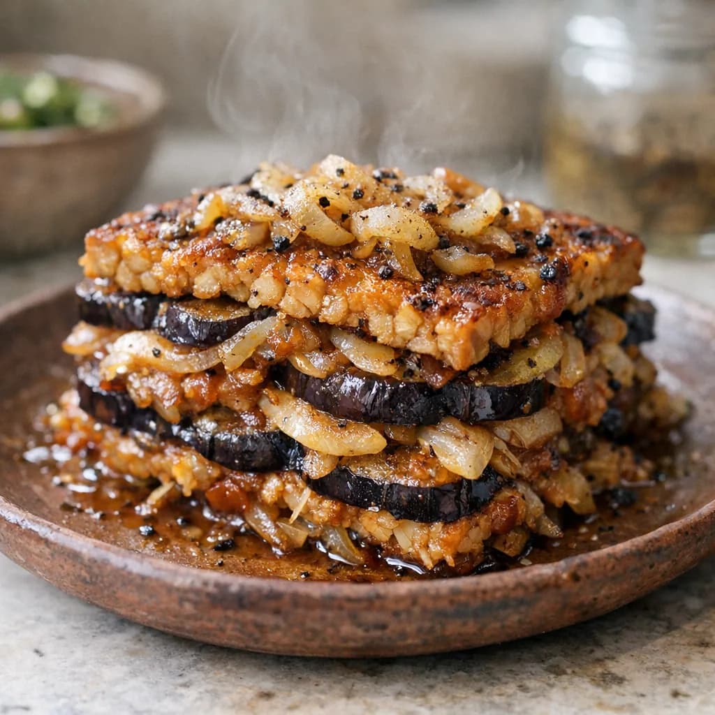Vegetarian Layered Bake recipe