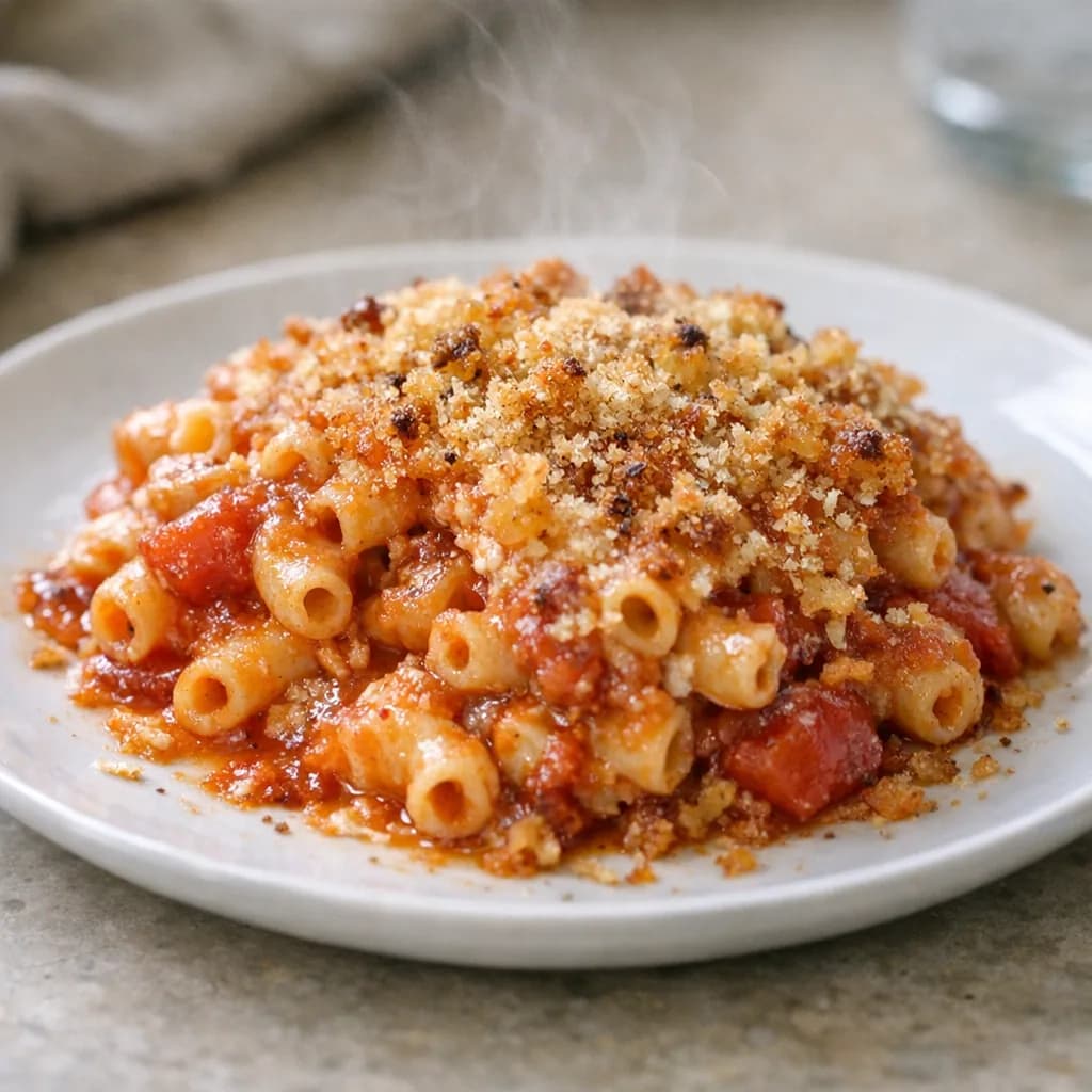 Vegetarian Macaroni Bake recipe