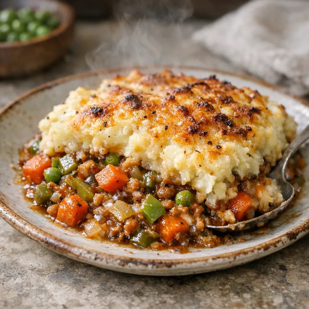 Vegetarian Shepherd's Bake recipe