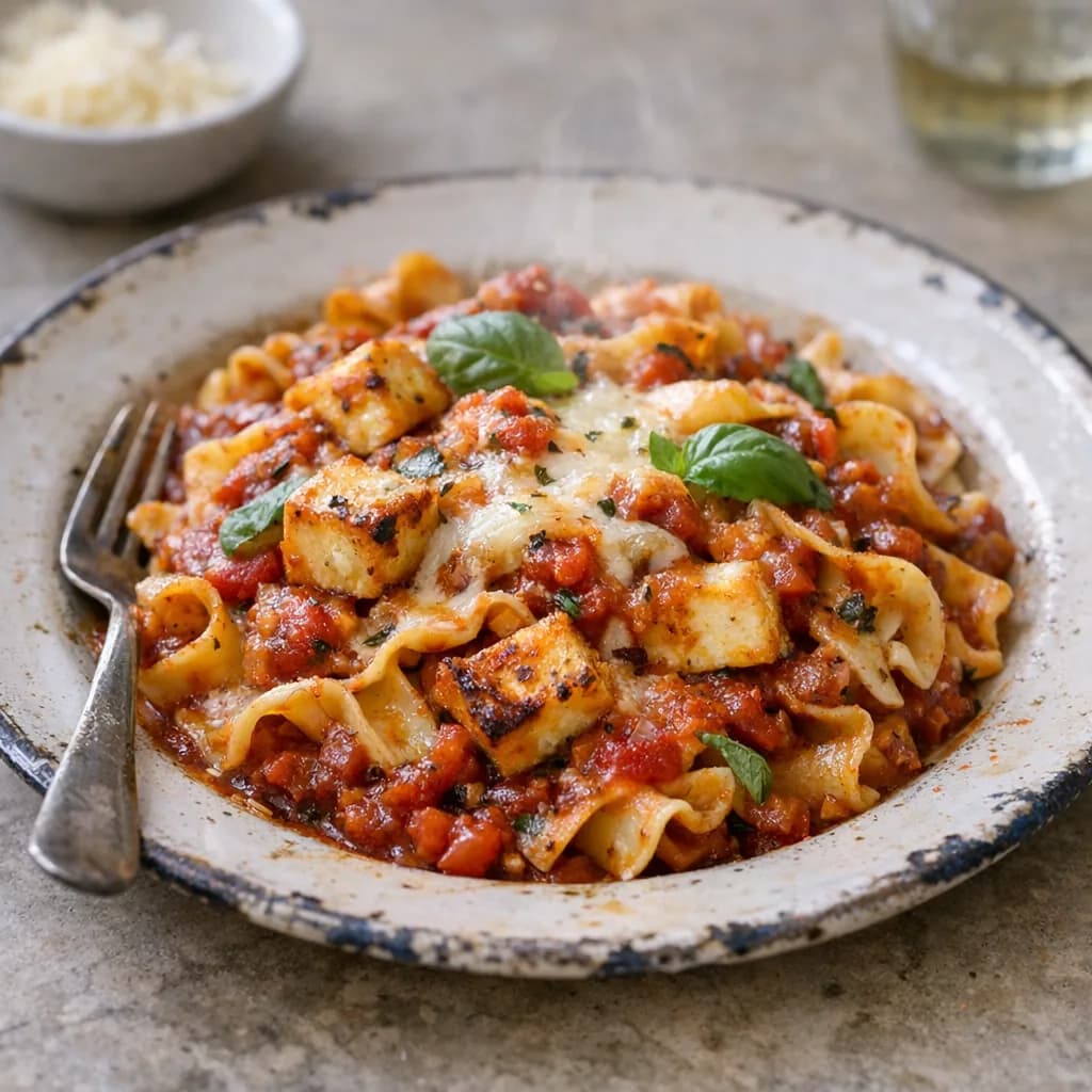 Vegetarian Skillet Lasagne recipe