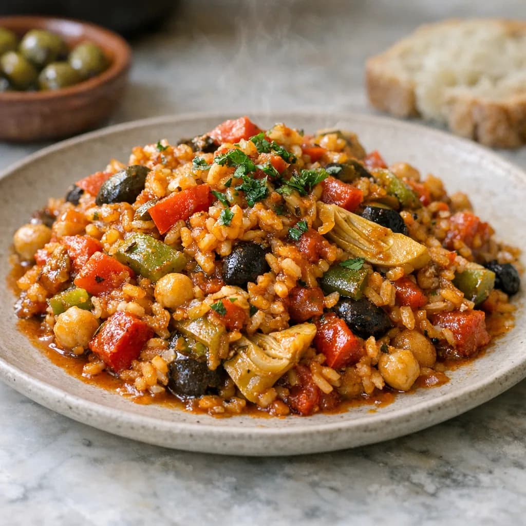 Vegetarian Spanish Casserole recipe