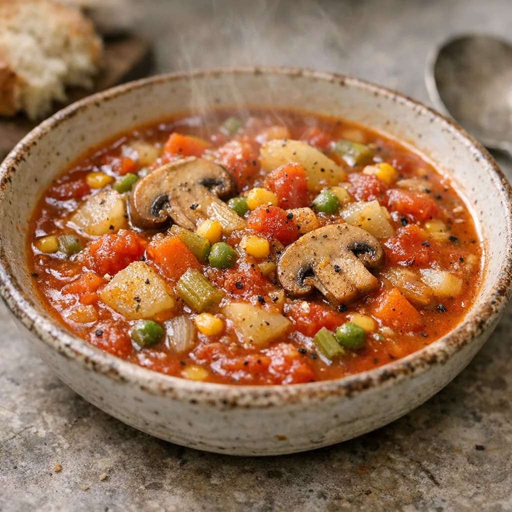 Vegetarian Tomato Chowder recipe
