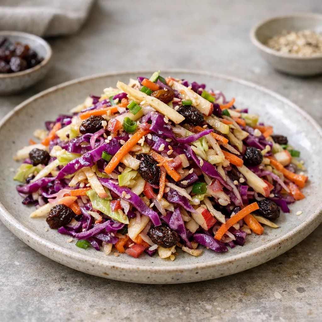 Vibrant Vegan Slaw recipe