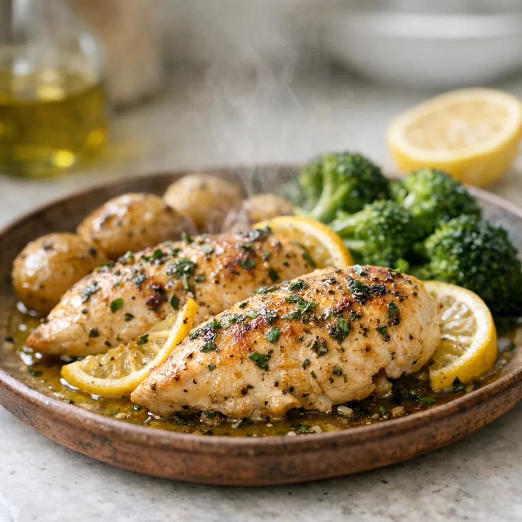 Zesty Lemon Herb Chicken Bake recipe