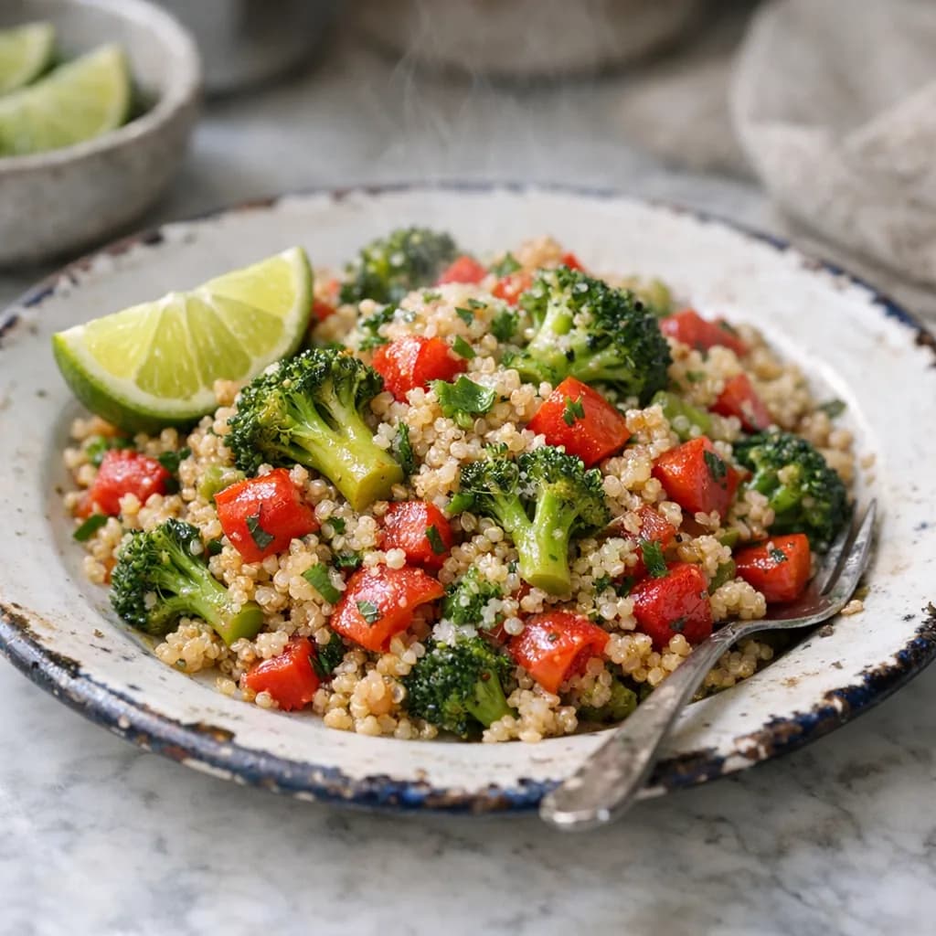 Zesty Lime Veggie Dinner recipe