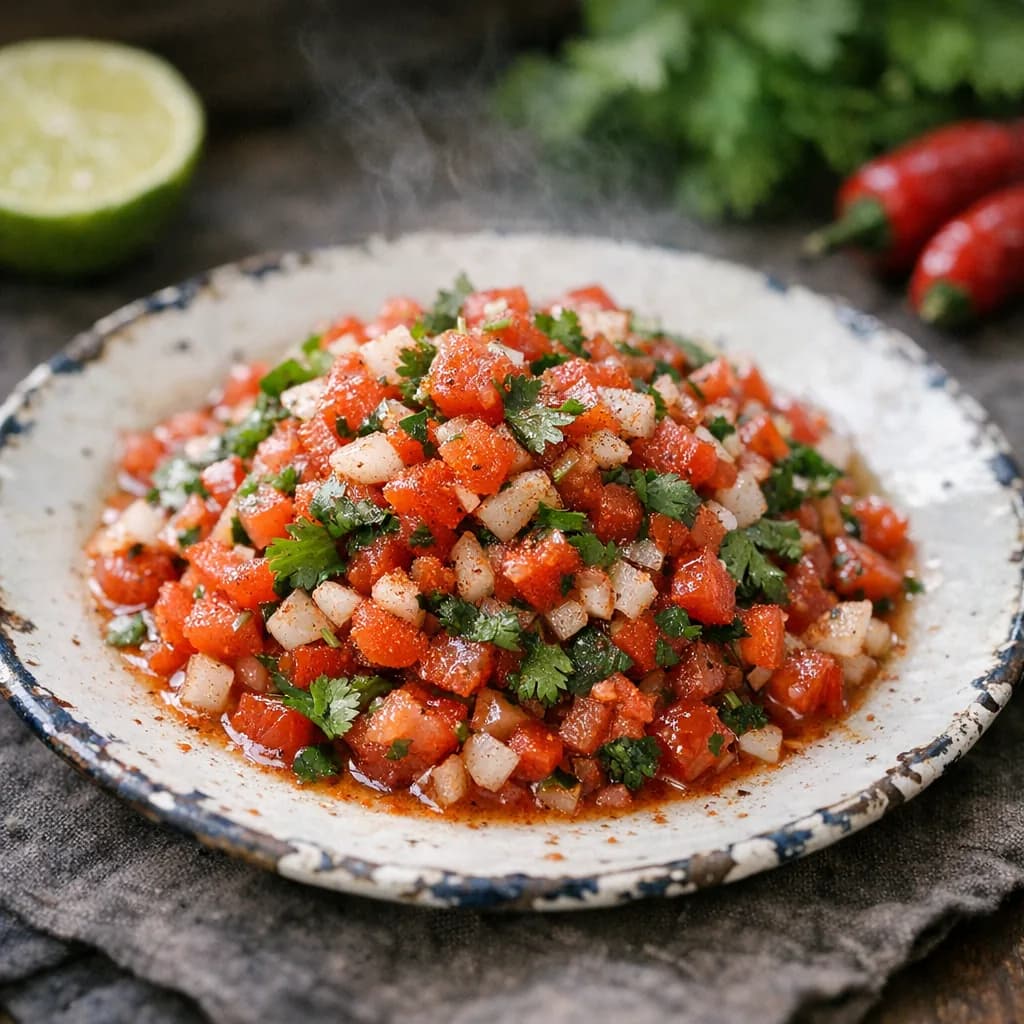 Zesty No-Bake Salsa recipe