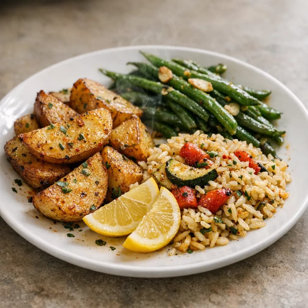 Zesty Spiced Salmon Dinner recipe