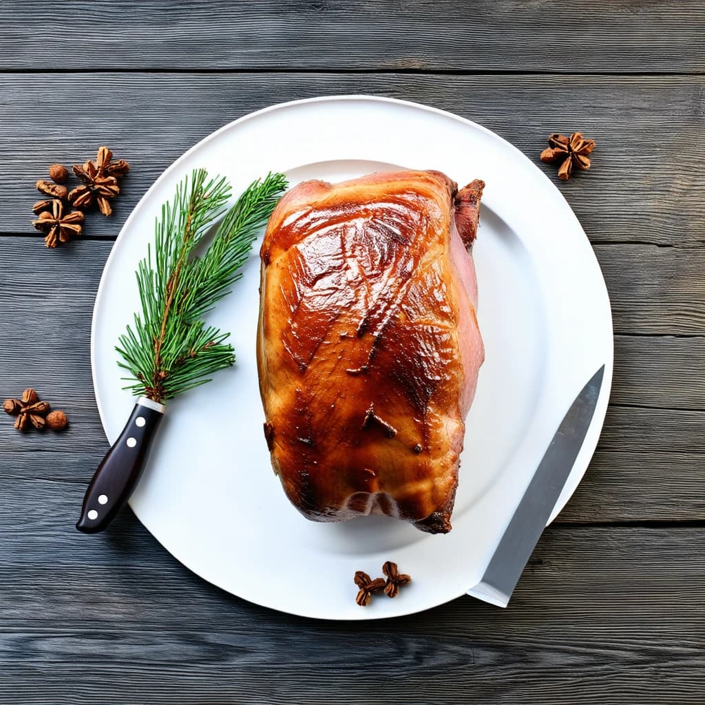Baked Christmas Ham Recipe Kit recipe