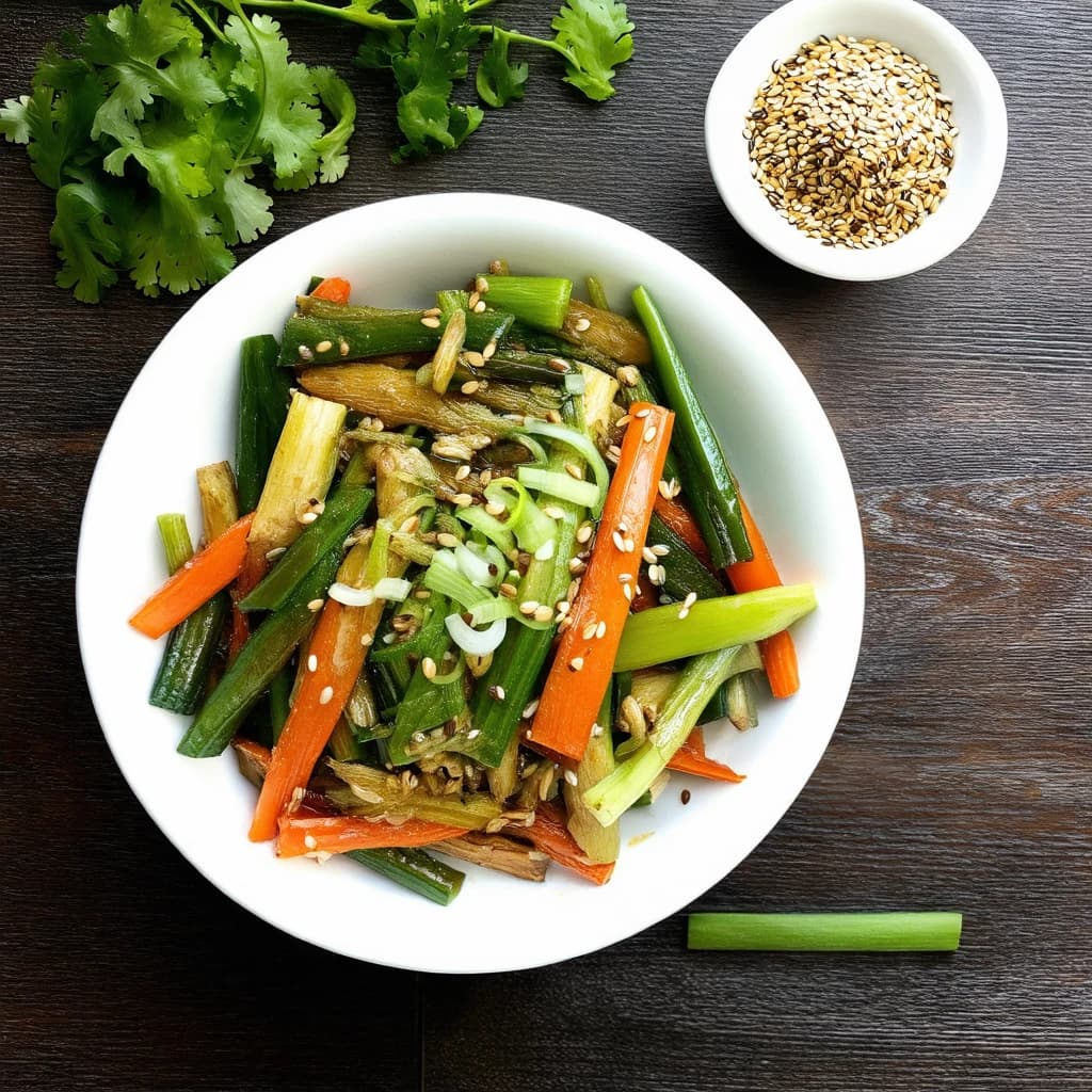 Ginger Soy Stir-Fried Vegetables Recipe Kit recipe